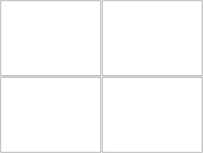 Blank Comic Panel 2x2 blank meme template