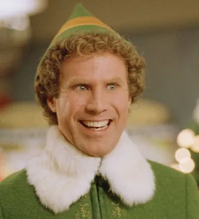 Buddy The Elf blank meme template