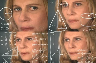 Calculating meme blank meme template