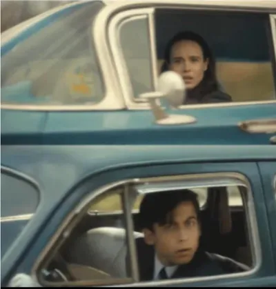 Cars Passing Each Other blank meme template