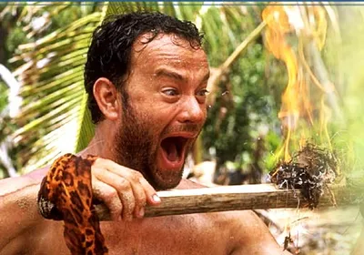 Castaway Fire blank meme template