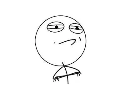 Challenge Accepted Rage Face blank meme template