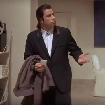 Confused Travolta blank meme template