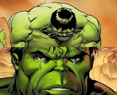 Crying Hulk blank meme template