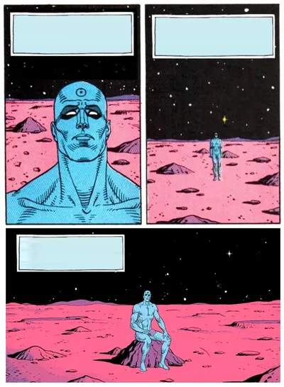 Doctor Manhattan it is 1985 blank meme template