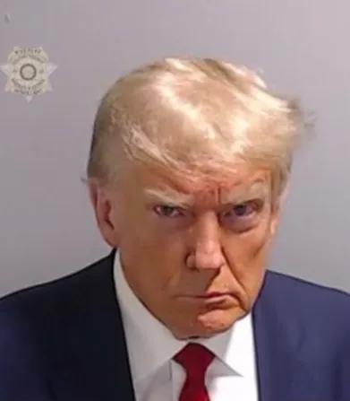 Donald Trump Mugshot blank meme template