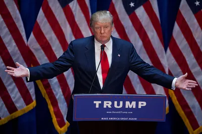 Donald Trump blank meme template