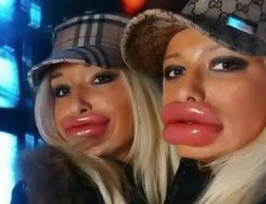 Duck Face Chicks blank meme template