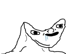 Dumb Wojak blank meme template