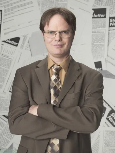 Dwight Schrute 2 blank meme template