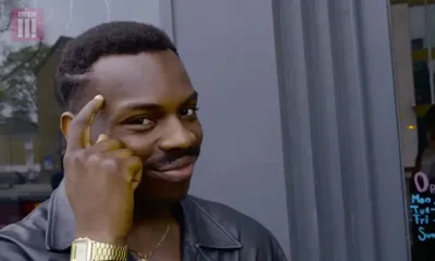 Eddie Murphy thinking blank meme template