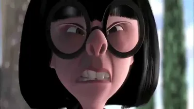Edna Mode No Capes blank meme template