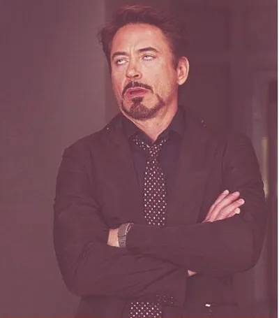 Face You Make Robert Downey Jr blank meme template