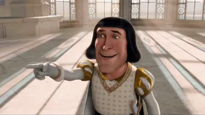 Farquaad Pointing blank meme template