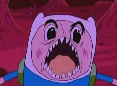 Finn The Human blank meme template