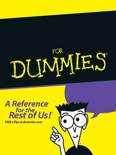 For dummies book blank meme template