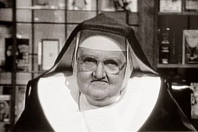 Frowning Nun blank meme template