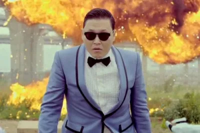 Gangnam Style PSY blank meme template