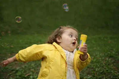 girl running blank meme template