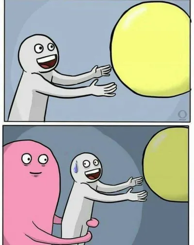 Grabbing Ball blank meme template