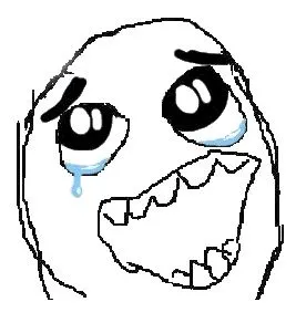 Happy Guy Rage Face blank meme template