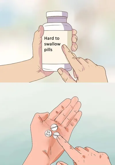 Hard To Swallow Pills blank meme template