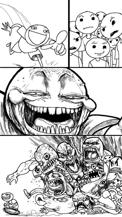 Hey Internet blank meme template