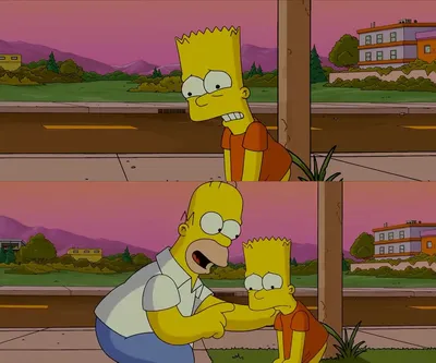 Homer and Bart worst day so far blank meme template