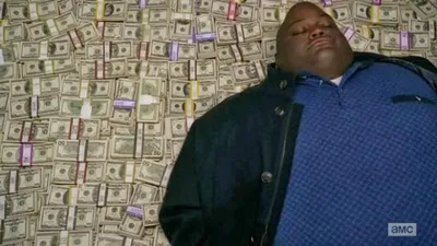 Huell Money blank meme template