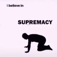 I believe in supremacy blank meme template