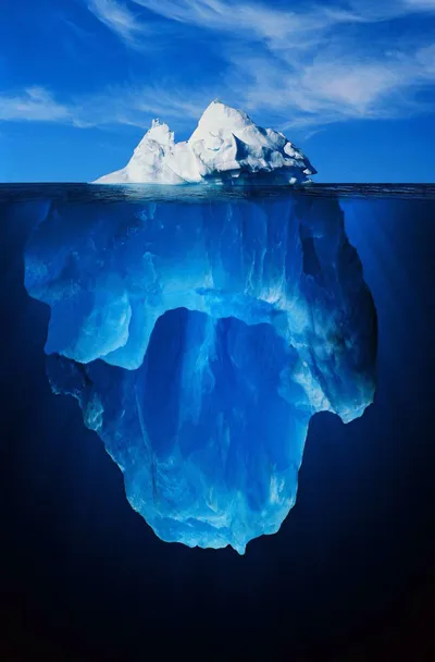 iceberg blank meme template