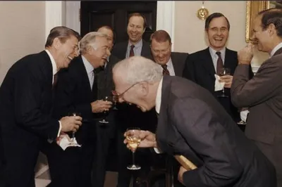 Laughing Men In Suits blank meme template
