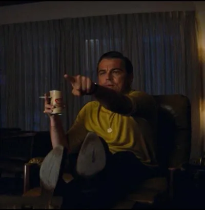 Leonardo DiCaprio Pointing blank meme template