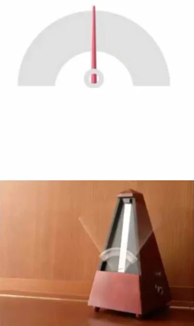 Metronome blank meme template