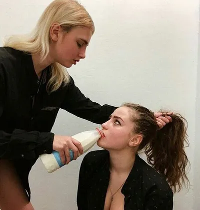 Milk Girls blank meme template