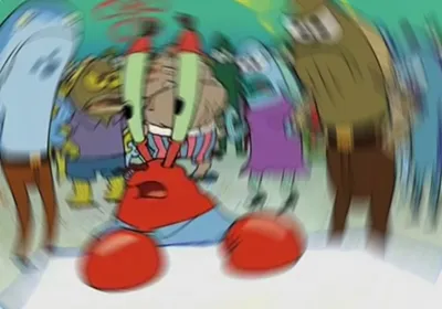 Mr Krabs Blur Meme blank meme template