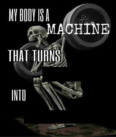 My body is machine blank meme template