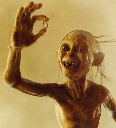 My precious Gollum blank meme template