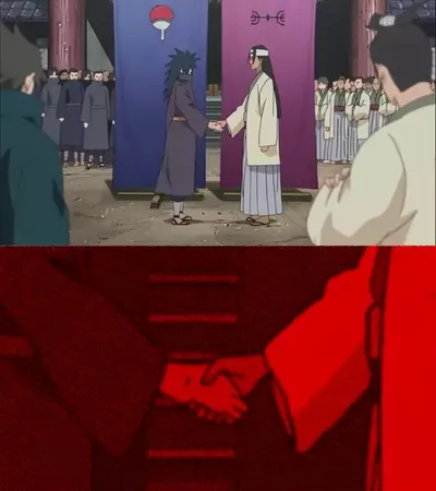 Naruto Handshake Meme Template blank meme template