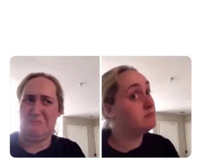 No yes lady blank meme template