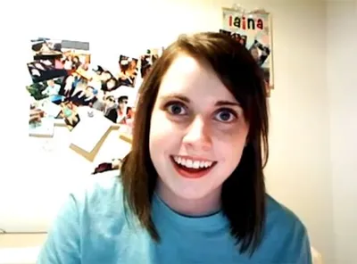 Overly Attached Girlfriend blank meme template