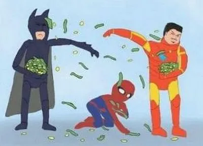 Pathetic Spidey blank meme template