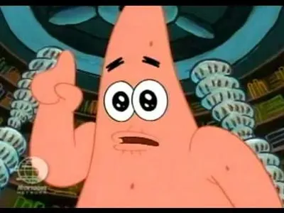 Patrick Says blank meme template