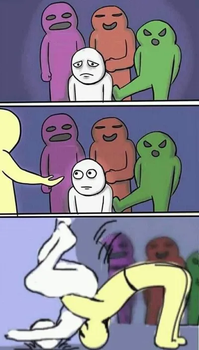 Problems Stress Pain blank meme template