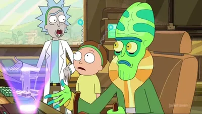 rick and morty-extra steps blank meme template
