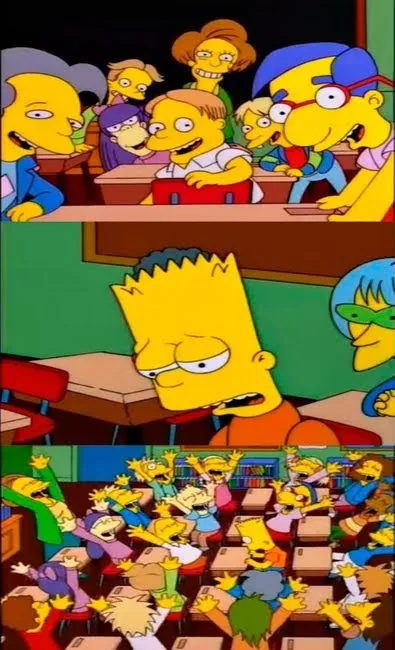say the line bart simpsons blank meme template