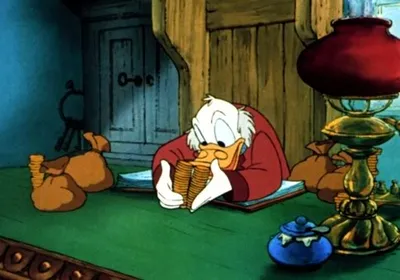 Scrooge McDuck 2 blank meme template