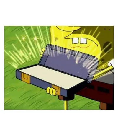 Spongebob box blank meme template