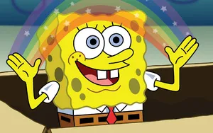 spongebob magic blank meme template