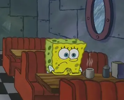 Spongebob Waiting blank meme template